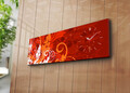 Ceas de perete, 3090CS-5, 30 x 90 cm, Multicolor