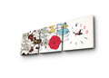 Ceas de perete (3 Pieces), 3P2828CS-4, Dimensiune: 28 x 28 cm (3 bucăți), Multicolor
