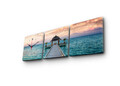 Ceas de perete (3 Pieces), 3P2828CS-8, Dimensiune: 28 x 28 cm (3 bucăți), Multicolor