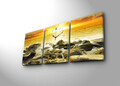 Ceas de perete (3 Pieces), 3P3040CS-29, 30 x 40 cm (3 bucăți), Multicolor