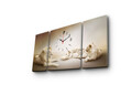 Ceas de perete (3 Pieces), 3P204045CS-18, Dimensiune: 20 x 45 cm (2 bucăți), Multicolor