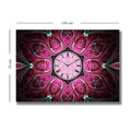 Ceas de perete, 70100CS-014, Dimensiune: 70 x 100, Multicolor