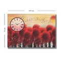 Ceas de perete, 70100CS-019, Dimensiune: 70 x 100, Multicolor