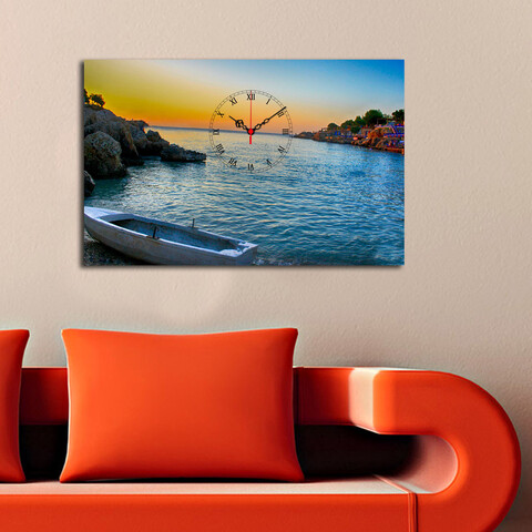 Ceas de perete, 5070CS-78, Dimensiune: 45 x 70 cm, Multicolor