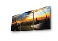 Ceas de perete (3 Pieces), 3P3040CS-82, Dimensiune: 28 x 38 cm (3 bucăți), Multicolor