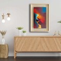 Tablou decorativ, Ahsakca, Fundal: 100% MDF de arțar (Grosime: 2,7 mm) Vopsea: 100% MDF (Grosime: 5 mm, Multicolor