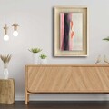 Tablou decorativ, Ahsakca, Fundal: 100% MDF de arțar (Grosime: 2,7 mm) Vopsea: 100% MDF (Grosime: 5 mm, Multicolor