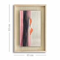 Tablou decorativ, Ahsakca, Fundal: 100% MDF de arțar (Grosime: 2,7 mm) Vopsea: 100% MDF (Grosime: 5 mm, Multicolor