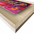 Tablou decorativ, Ahsakca, Fundal: 100% MDF de arțar (Grosime: 2,7 mm) Vopsea: 100% MDF (Grosime: 5 mm, Multicolor