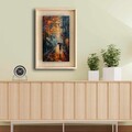 Tablou decorativ, Ahsakca, Fundal: 100% MDF de arțar (Grosime: 2,7 mm) Vopsea: 100% MDF (Grosime: 5 mm, Multicolor