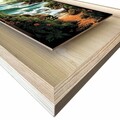 Tablou decorativ, Ahsakca, Fundal: 100% MDF de arțar (Grosime: 2,7 mm) Vopsea: 100% MDF (Grosime: 5 mm, Multicolor