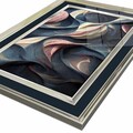 Tablou decorativ, 4363Kromgumusct, Lemn masiv (Grosime: 2,5 cm, Multicolor