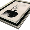 Tablou decorativ, 4363Kromgumusct, Lemn masiv (Grosime: 2,5 cm, Multicolor