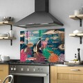 Tablou decorativ, 1281 (70 x 100), 70 x 100 cm, Multicolor