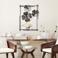 Decoratiune de perete, Shannan 2, Dimensiuni: 50 x 70 x 4 cm, Multicolor