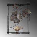 Decoratiune de perete, Shannan 2, Dimensiuni: 50 x 70 x 4 cm, Multicolor