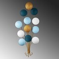 Decoratiune de perete, Speckle, Dimensiuni: 50 x 100 x 4 cm, Multicolor