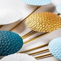 Decoratiune de perete, Speckle, Dimensiuni: 50 x 100 x 4 cm, Multicolor