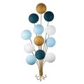 Decoratiune de perete, Speckle, Dimensiuni: 50 x 100 x 4 cm, Multicolor