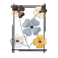 Decoratiune de perete, Zouping 3, Dimensiuni: 50 x 70 x 4 cm, Multicolor