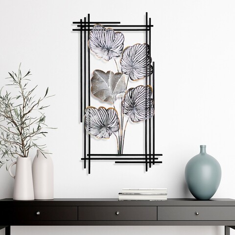 Decoratiune de perete, Daiyu 2, Dimensiuni: 48 x 87 x 4 cm, Multicolor