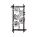 Decoratiune de perete, Daiyu 2, Dimensiuni: 48 x 87 x 4 cm, Multicolor