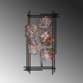 Decoratiune de perete, Daiyu 3, Dimensiuni: 48 x 87 x 4 cm, Multicolor