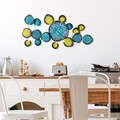 Decoratiune de perete, Nenuharps 1, Dimensiuni: 125 x 62 x 4 cm, Multicolor