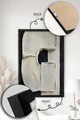 Tablou decorativ (2 Pieces), Ersy2L Model12 - Negru, MDF (Grosime: 2,7 mm, Multicolor
