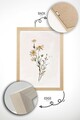 Set 2 tablouri decorative, Ersy2Lımodel14-Ahsap, Vopsea: 100% MDF (grosime: 2,7 mm), Multicolor