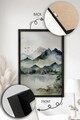 Tablou decorativ (2 Pieces), Ersy2L Model24 - Negru, MDF (Grosime: 2,7 mm, Multicolor