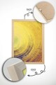 Set 2 tablouri decorative, Ersy2Lımodel9-Ahsap, Vopsea: 100% MDF (grosime: 2,7 mm), Multicolor