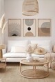 Tablou decorativ (3 Pieces), 3Dartsohoset12, MDF, Multicolor
