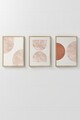 Tablou decorativ (3 Pieces), 3Dartsohoset20, MDF, Multicolor