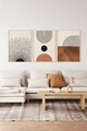 Tablou decorativ (3 Pieces), 3Dartsohoset3, MDF, Multicolor