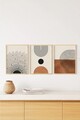 Tablou decorativ (3 Pieces), 3Dartsohoset3, MDF, Multicolor