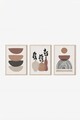 Tablou decorativ (3 Pieces), 3Dartsohoset30, MDF, Multicolor