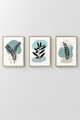 Tablou decorativ (3 Pieces), 3Dartsohoset96, MDF, Multicolor