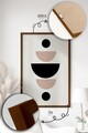 Set 3 tablouri decorative, Artvmodel12-Kahve, Vopsea: 100% MDF (grosime: 2,7 mm), Multicolor