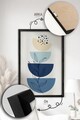 Tablou decorativ (3 Pieces), Artvmodel5-Negru, MDF (Grosime: 2,7 mm, Multicolor