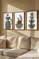 Tablou decorativ (3 Pieces), Artvmodel6-Cafea, MDF (Grosime: 2,7 mm, Multicolor