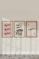 Tablou decorativ (3 Pieces), Ersy3Ham14, MDF, Multicolor