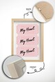 Tablou decorativ (3 Pieces), Ersy3Ham14, MDF, Multicolor