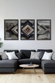 Set 3 tablouri decorative, Ersy3Syhcrv38, MDF, Multicolor