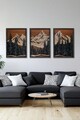 Tablou decorativ (3 Pieces), Ersy3Syhcrv41, MDF, Multicolor