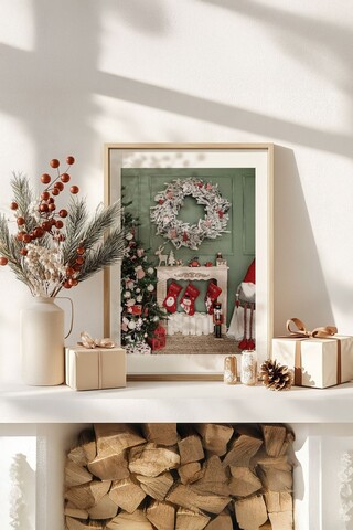 Tablou decorativ, Nwyearsngmdl52, MDF, Multicolor