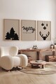 Tablou decorativ (3 Pieces), Nwyearmdl11, MDF, Multicolor