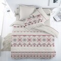 Lenjerie de pat dubla Bohem V2, Majoli Home Collection, 4 piese, 240x260 cm, bumbac ranforce, multicolor