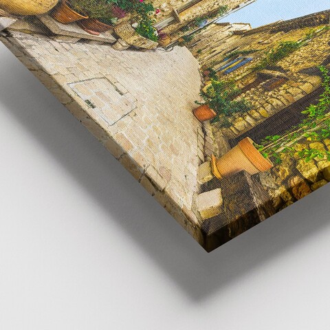 Tablou decorativ, DEV03322100140, Lemn (Grosime: 3-4 cm, Multicolor