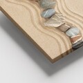 Tablou decorativ, DEV03488100140, Lemn (Grosime: 3-4 cm, Multicolor